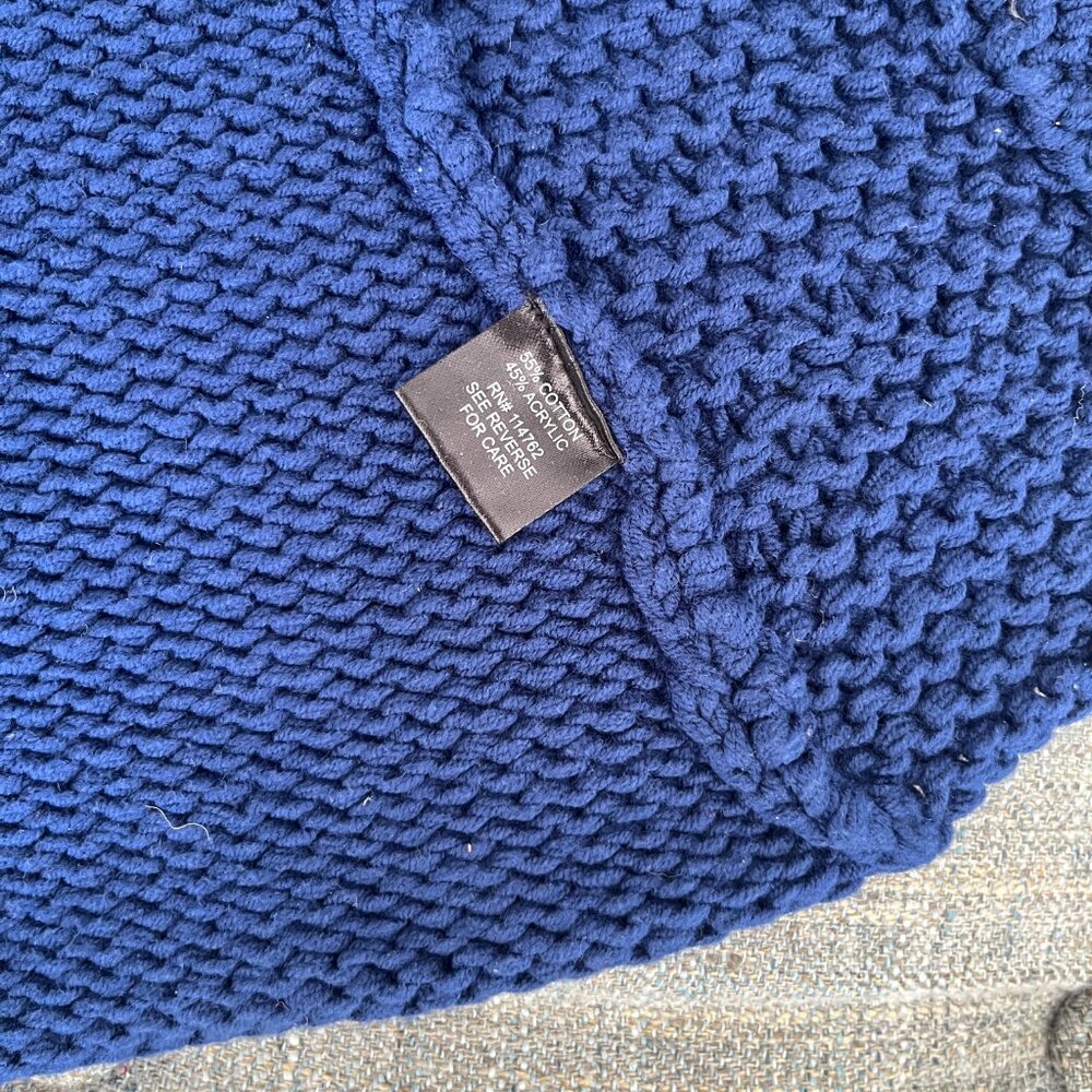 Neal Sperling Chunky Knit Textured Cotton Blend Slim Fit Cardigan Size Women's S - Picture 12 of 12